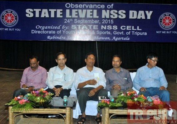 State Level National Service Scheme Day observed